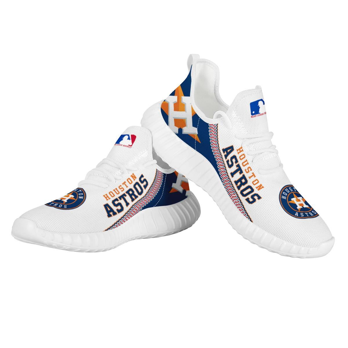 Men's Houston Astros Mesh Knit Sneakers/Shoes 003